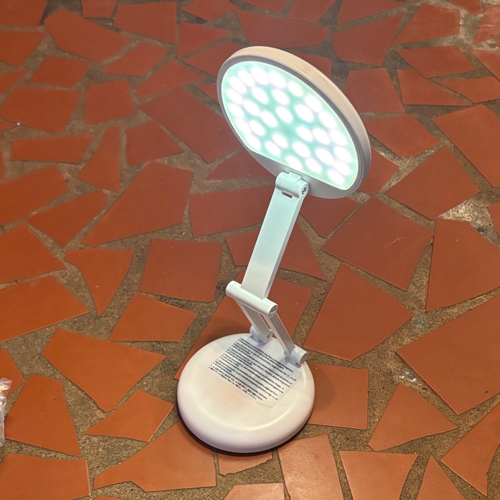 White Adjustable LED Desk Lamp